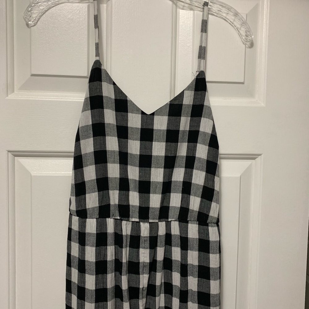 Madewell Gingham Jumpsuit